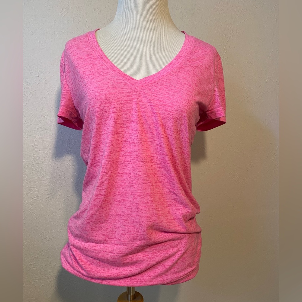 NWOT Adidas Climalite Pink T-Shirt Size S